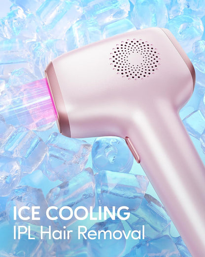 IPL Hair Removal with Ice Cooling Care Function for Women