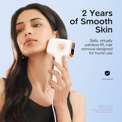 IPL Hair Removal Device for Armpits, Legs, Arms, Bikini Line & Corded