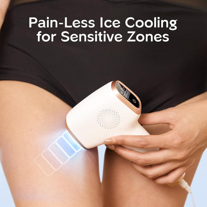 IPL Hair Removal Device for Armpits, Legs, Arms, Bikini Line & Corded
